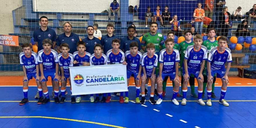 Sub 13 conquistou a vitória contra a Assoeva, de Venâncio 
Aires (Foto: Korpus | Divulgação)