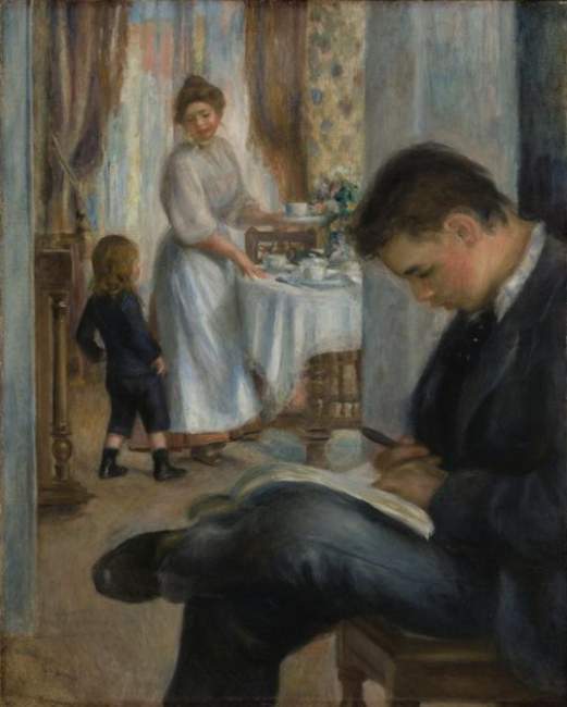 Pierre-Auguste Renoir: Almoço em Berneval, 1898