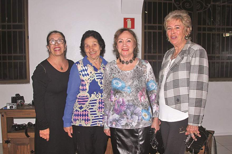 Brunilda Pereira, Iva Lenz, Ione Pohl e Silvia Becker