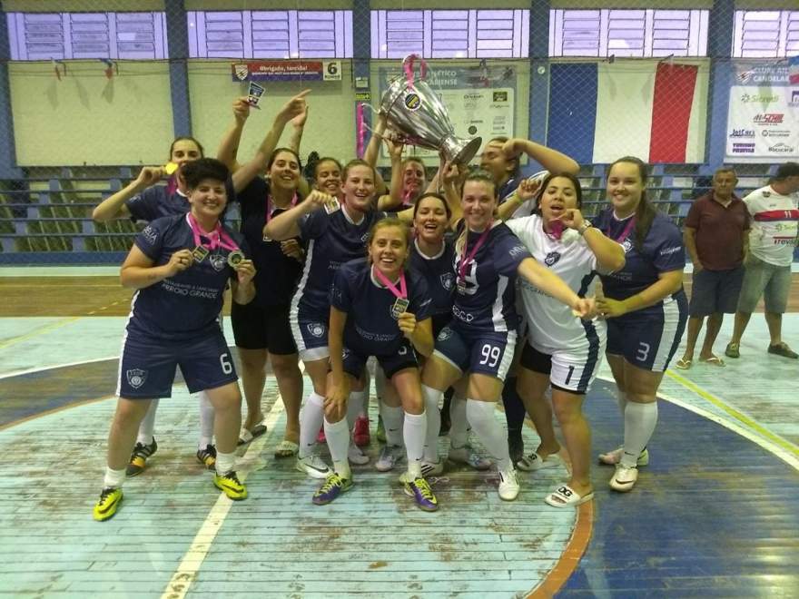 Lyon, de Santa Cruz do Sul, campeão no feminino