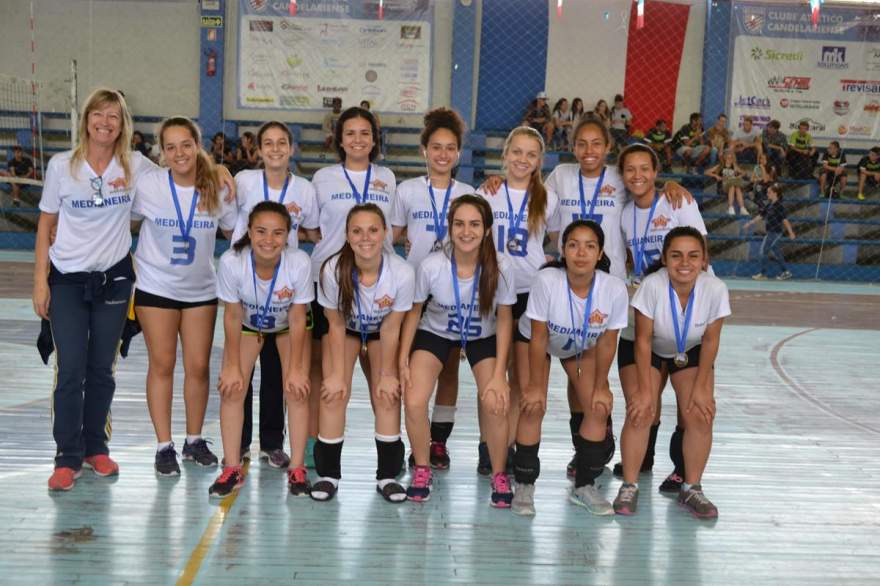 Medianeira - Segundo Lugar - Vôlei Infantil Feminino