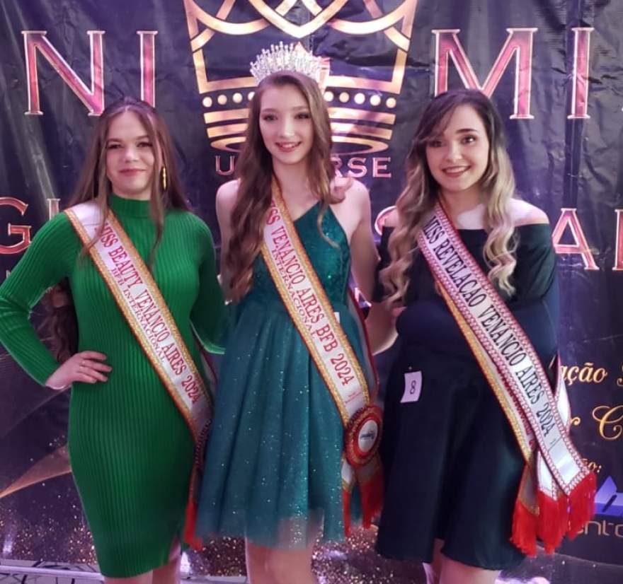 Natália Quadros da Costa, Pérola Frantheska Scherer Kumm e Tanize da Silva