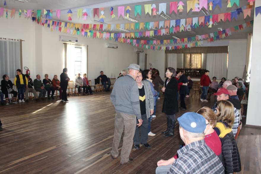 Evento teve muita dança, alegria e descontração