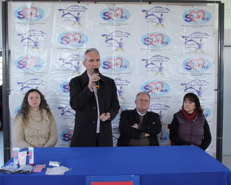 Prefeito Paulo Butzge fez a abertura da mostra