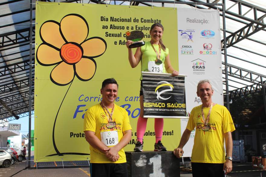 Premiação 25/29 anos feminino 8km