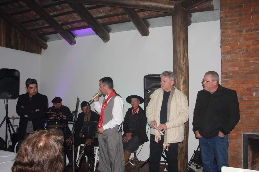 Clecio Nascimento, Élvio Rohde, Sandro Vieira e Flávio Kochenboger