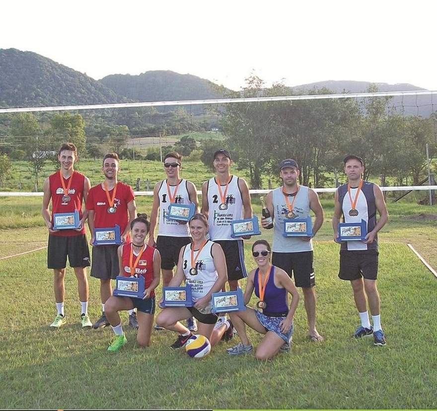 Em 2017, o torneio foi vencido por Cerro Branco, com Vale do Sol em segundo e Sobradinho em terceiro lugar - Foto: Divulgação