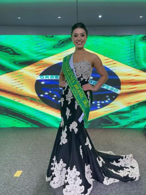 Ana Paula Barbosa conquistou o top 5 e foi eleita a Miss Fotogenia Brasil Globo 2023.