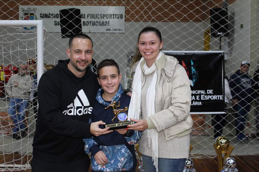 Charles, goleador da categoria veteranos