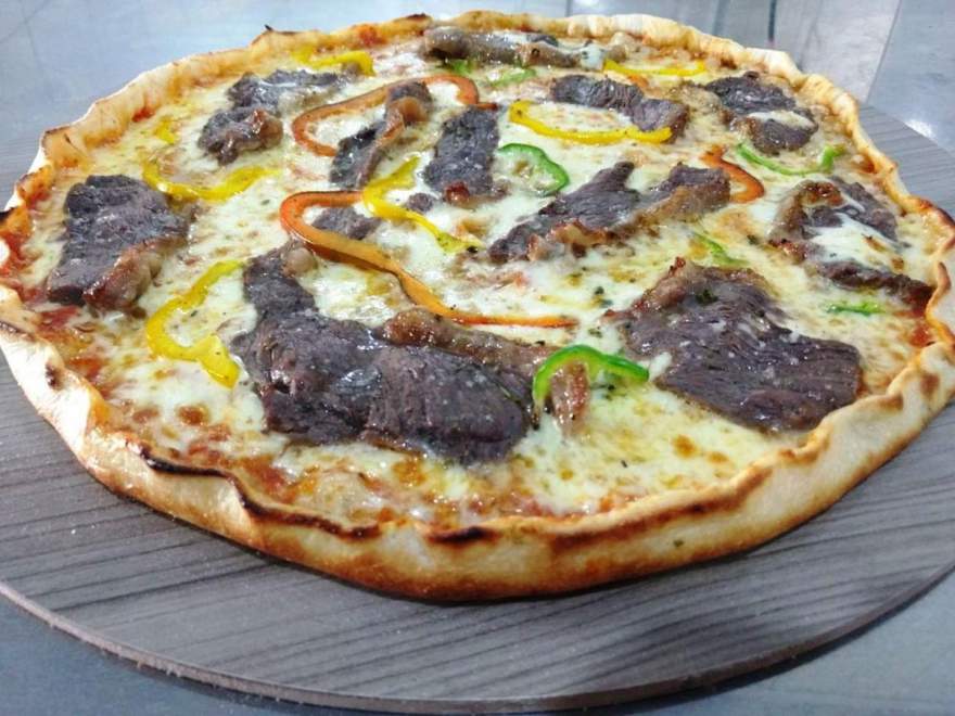 Pizza de picanha, outro destaque
