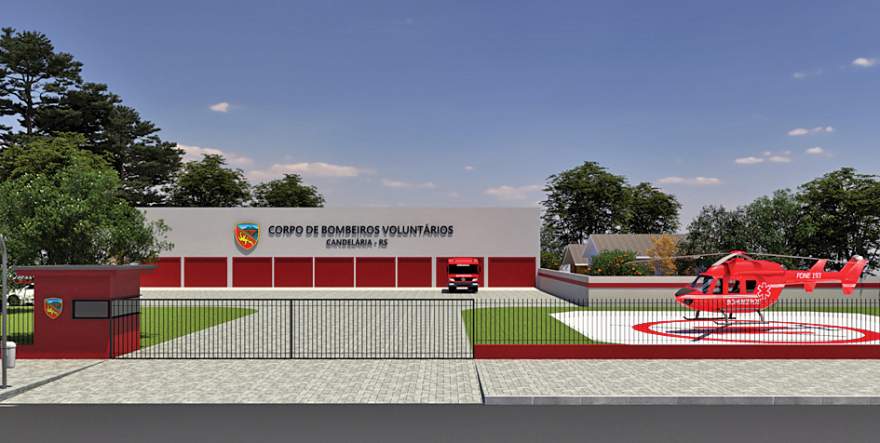 Bombeiros contam com projeto para modernizar a sede 