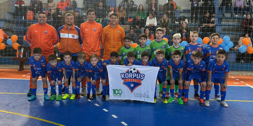 Categoria Sub-9 da Korpus vence gigante de Canoas (Foto: Divulgação | Korpus)
