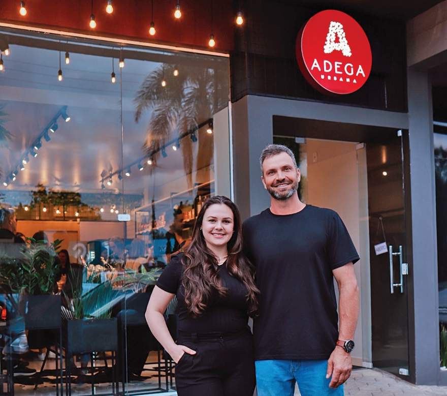 Bruna e Maiquel: o casal por trás do empreendimento