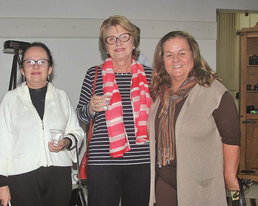 Sonia Pereira, Vera Hintz Beurmann e Marta Emmel