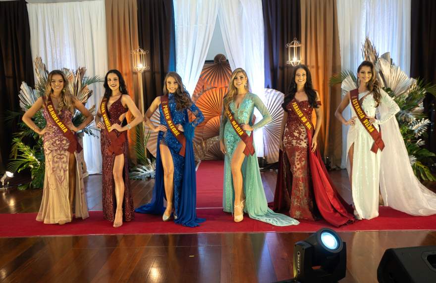 O top 6, Bárbara Wollenberg, Erica Matana, Maria Eduarda Dubaj, Ana Carolina Quaiatto, Neiza Martini e Amanda Marques