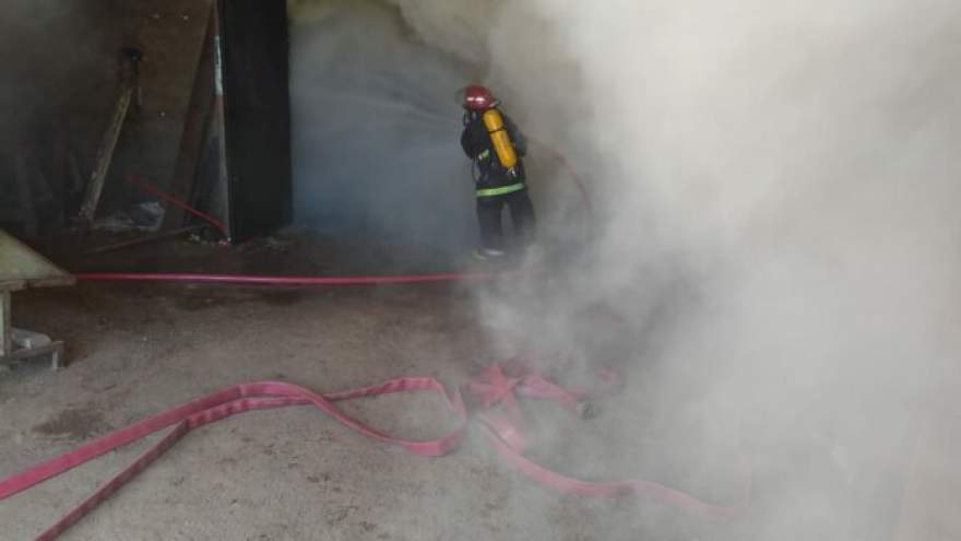 Crédito: Arzélio Strassburger - Corpo de Bombeiros Voluntários de Candelária