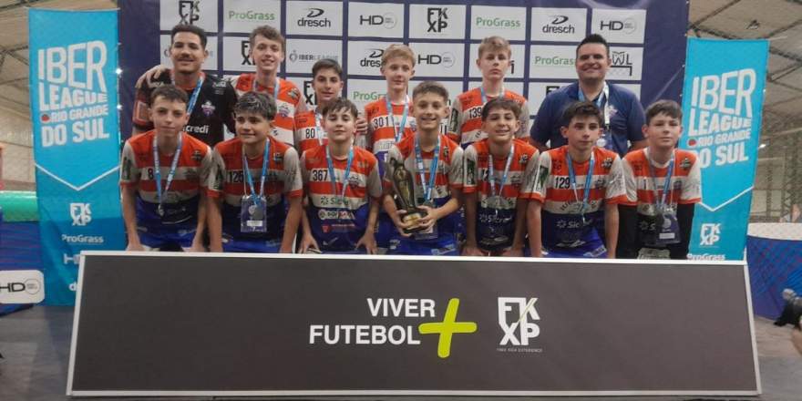 Sub-13 ficou com o vice na Série Ouro (Foto: Divulgação | Korpus)