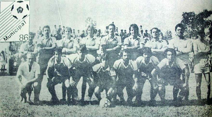 São Jorge, campeão municipal em 1986
