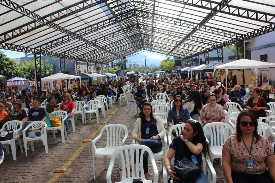 Grande público prestigiou as atividades na rua Coberta - Fotos: Tiago Mairo Garcia - Folha de Candelária