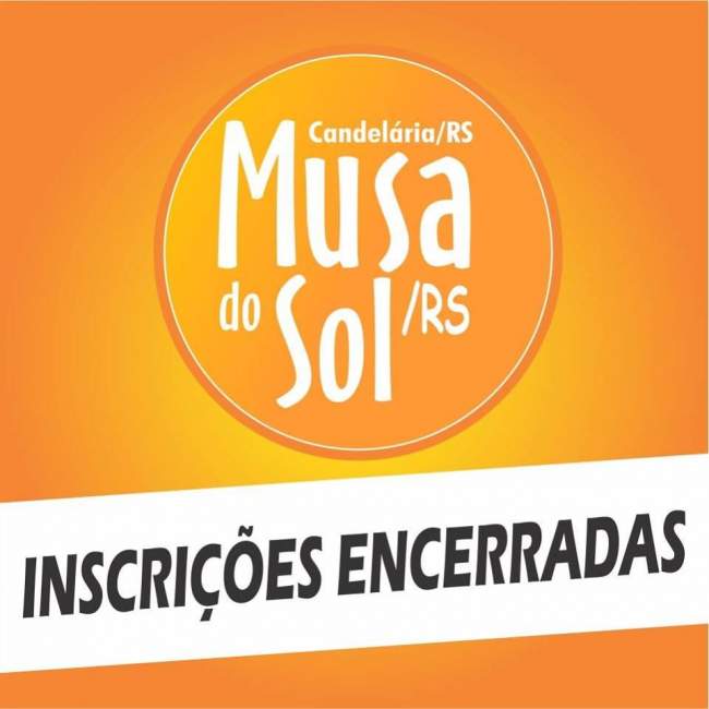 Inscrições encerraram nesta sexta, 25