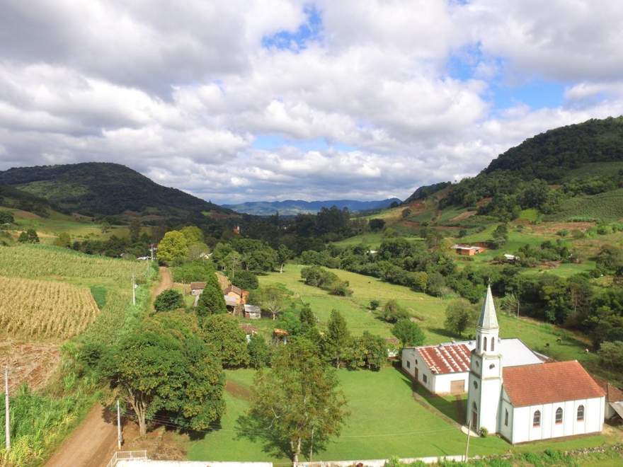 Vista atual da localidade do Quilombo