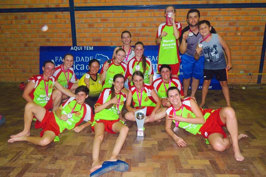 Futibas: vice-campeão no feminino 