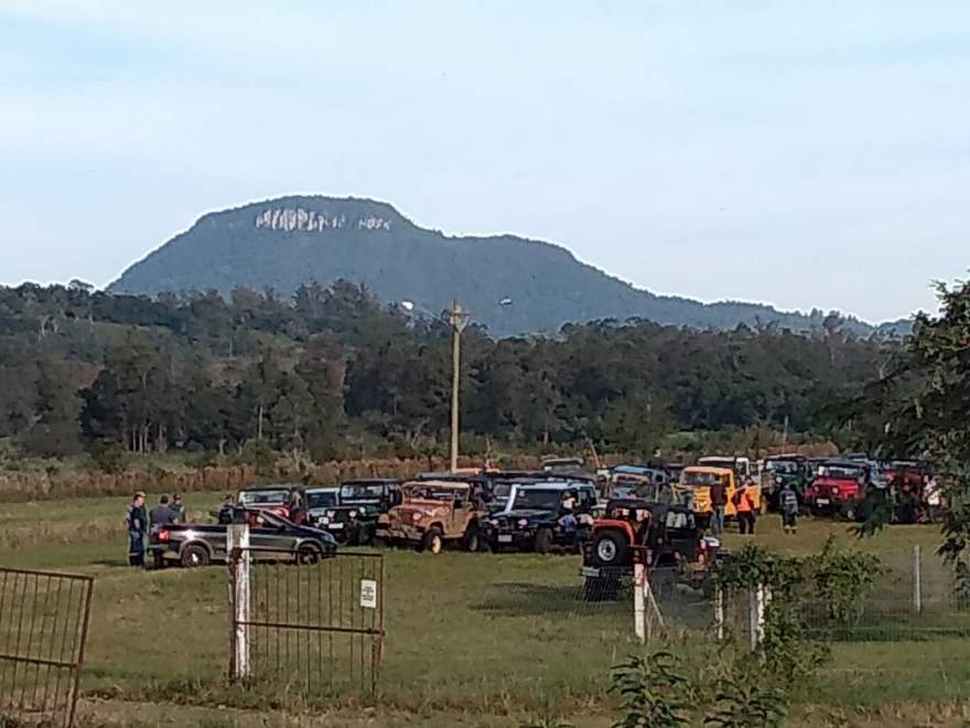 Evento contou com 174 jeeps em Candelária