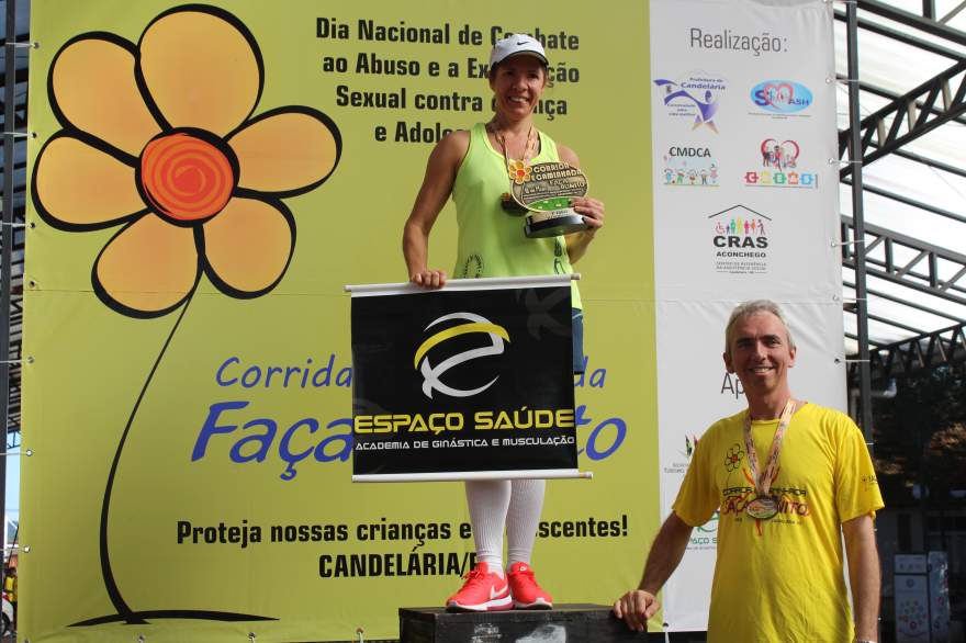 Premiação 45/49 anos feminino 8km