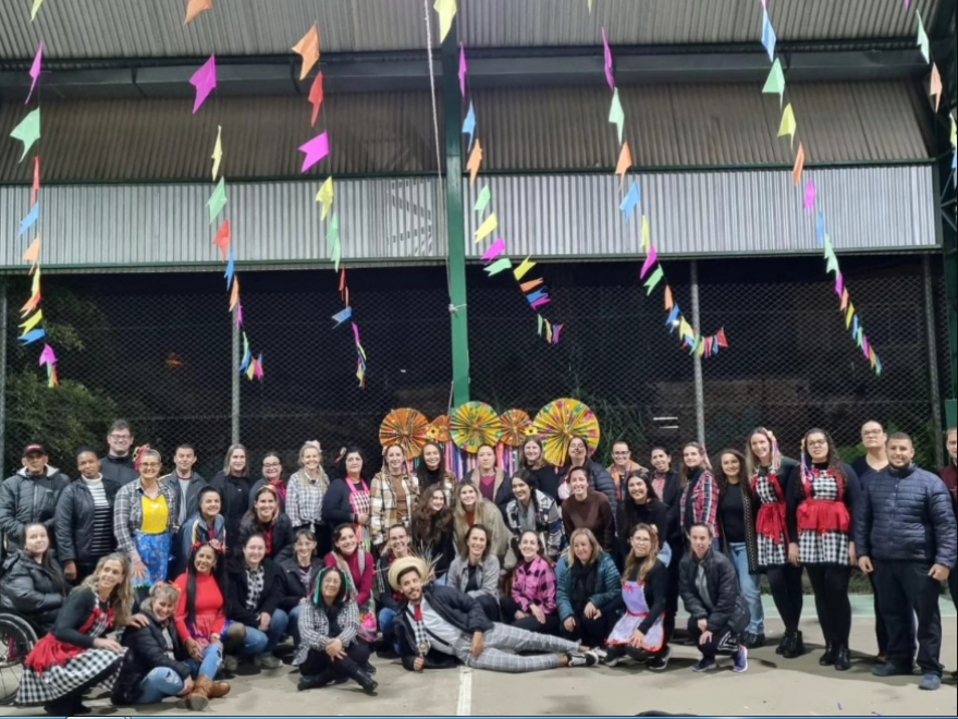 Festa junina na Christiano Graeff foi realizada na última sexta, 6 (Divulgação)