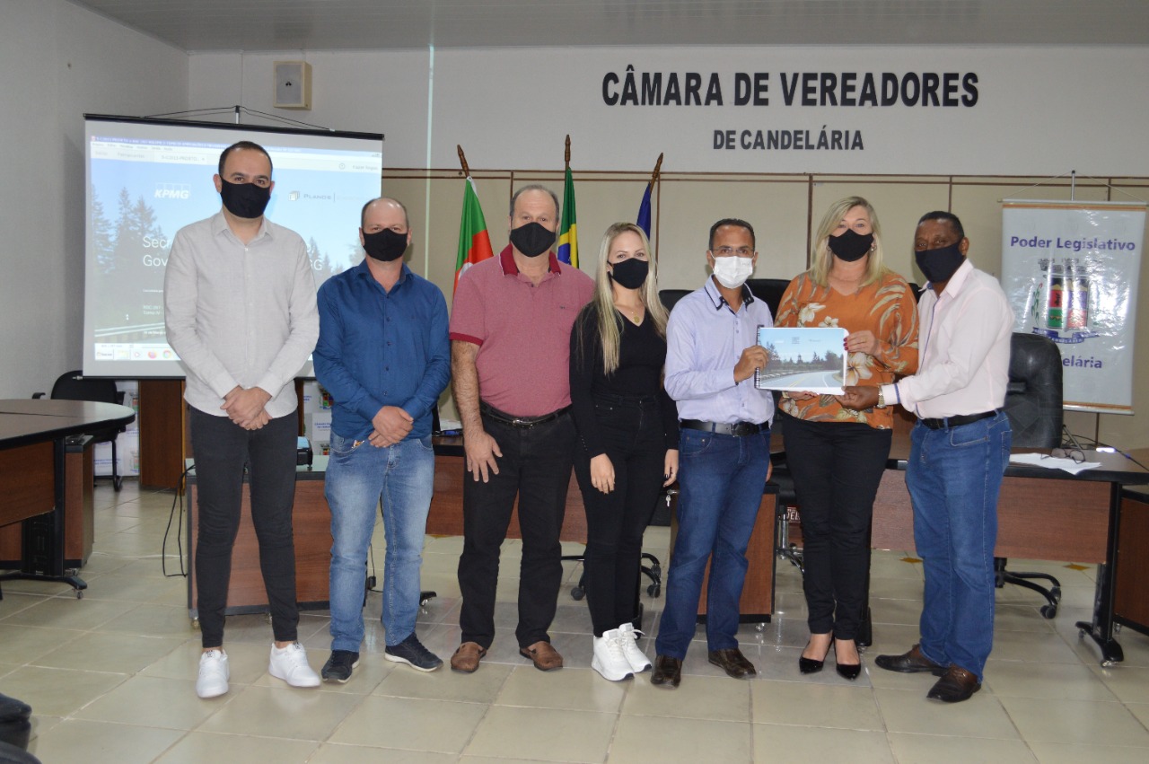 Vereadores de Candelária e Vale do Sol e o vice-prefeito da cidade vizinha participaram da reunião 