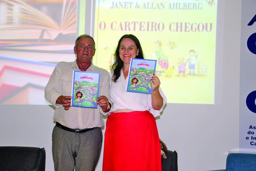 O livro “Bem-vindo a Candelária” tem como objetivo apresentar o município aos alunos do ensino fundamental