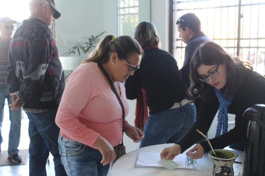 Maior parte dos votos em Candelária foi registrada via online, nos diversos pontos distribuídos no município
