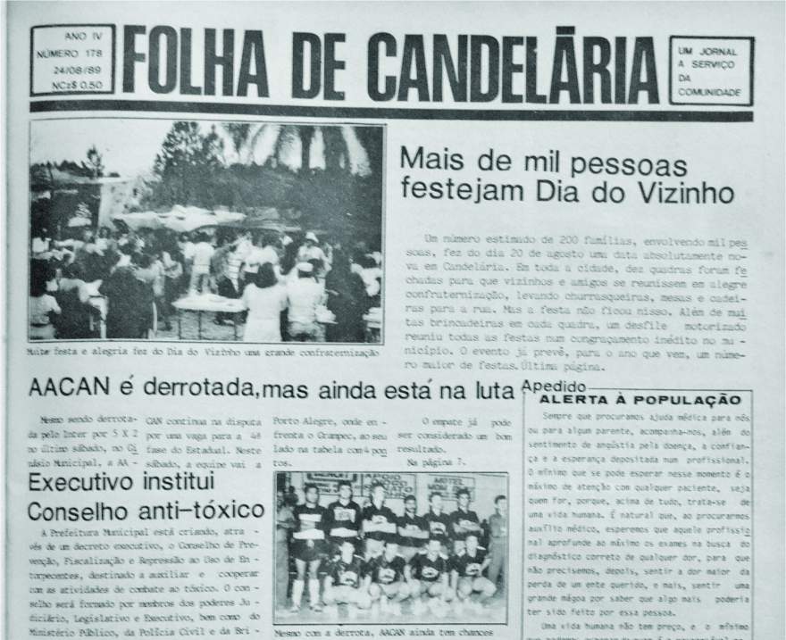 Edição de 24 de agosto de 1989