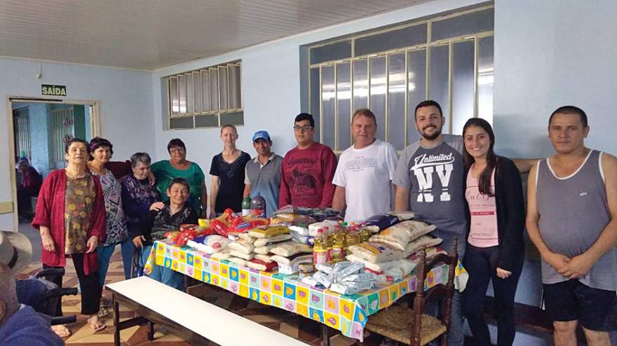 Na primeira edição do evento, mais de 150 quilos de alimentos foram arrecadados  