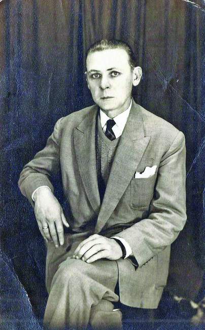Foto do Coronel Albino Lenz:  entrevista foi
concedida em 1986.