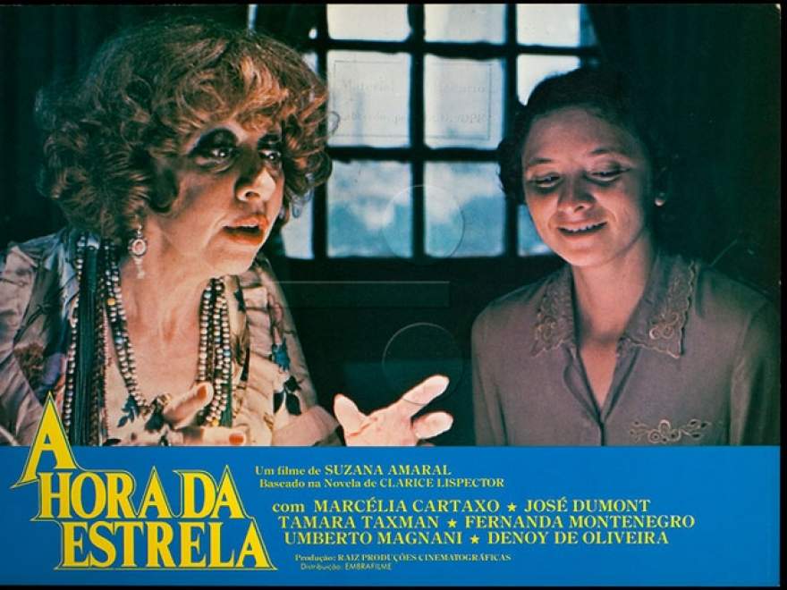 Dirigido por Suzana Amaral, o filme A hora da estrela recebeu o prêmio do júri em Berlim, em 1986; Marcélia Cartaxo levou o Urso de Prata de atriz