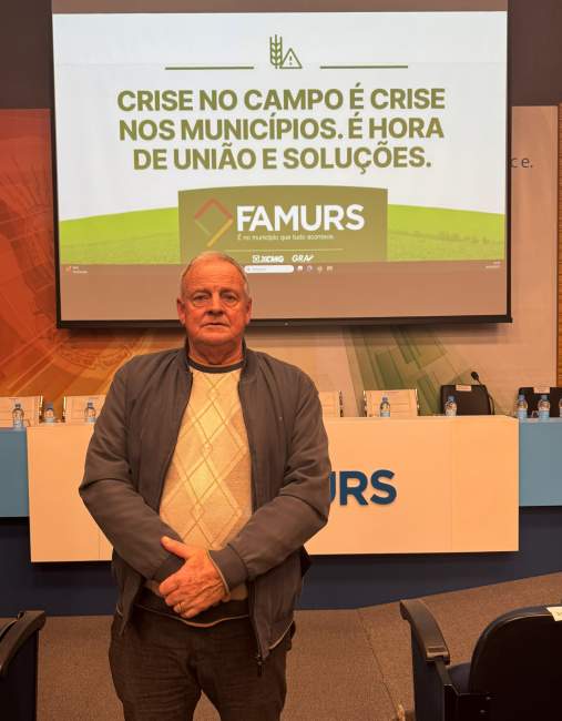 O Presidente da Amvarp, Nestor Ellwanger