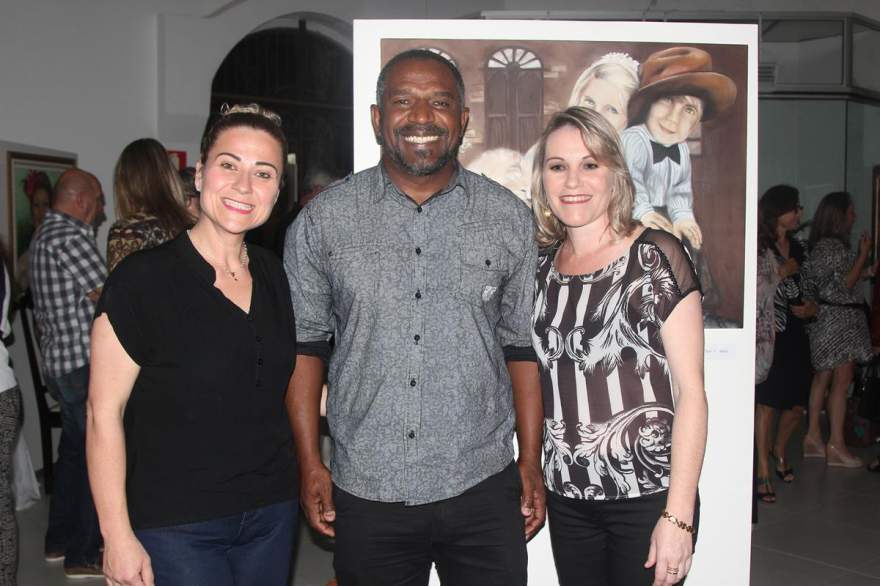 Gicele Porto, Lauro Gomes e Fabiana Faber