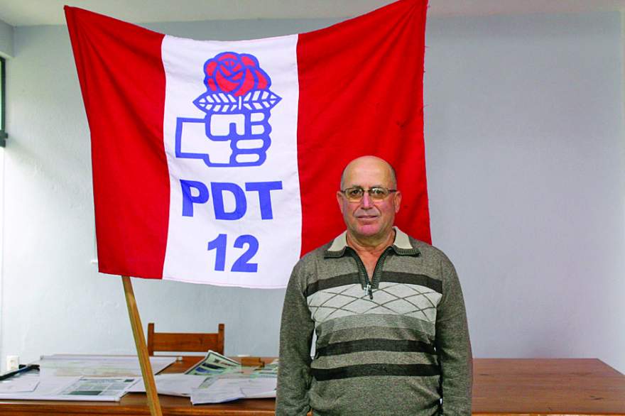 O vice : Rudimar Teixeira de Moraes 