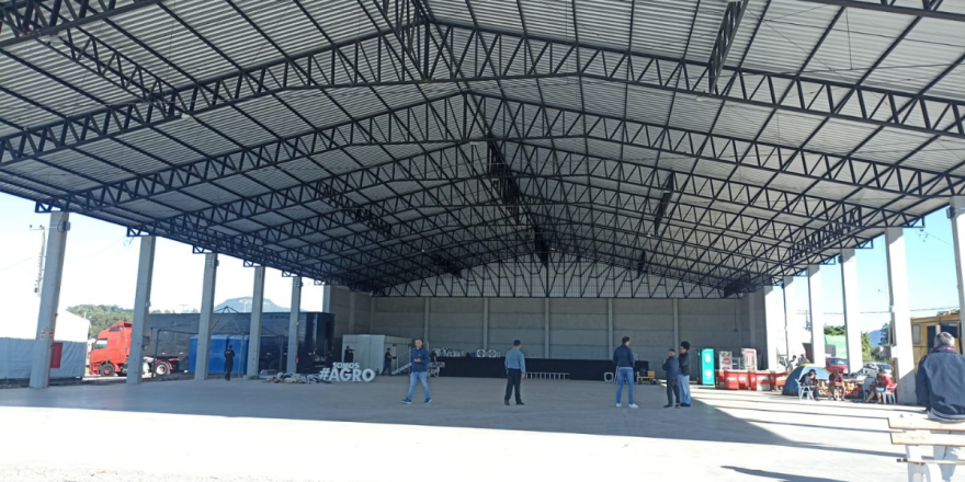 Pavilhão principal será utilizado pela primeira vez em uma Expocande (Foto: Divulgação)