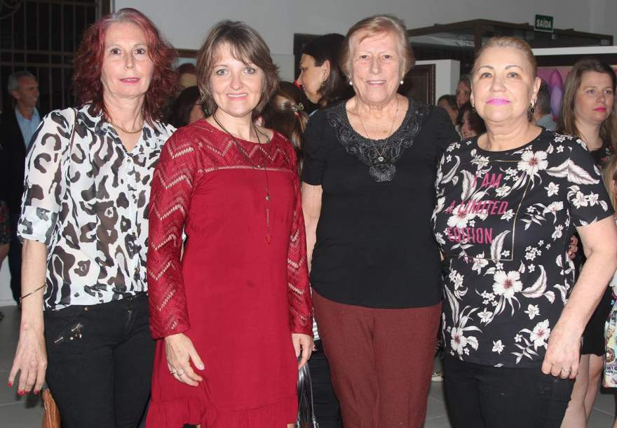 Mara Hegele, marilei reinheimer, Lucila Skolaude e Sandra Heinze 