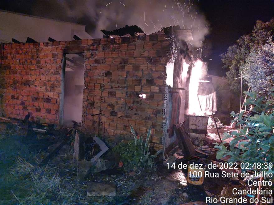 FOTO: Arzelio Strassburger / Bombeiros Voluntários de Candelária