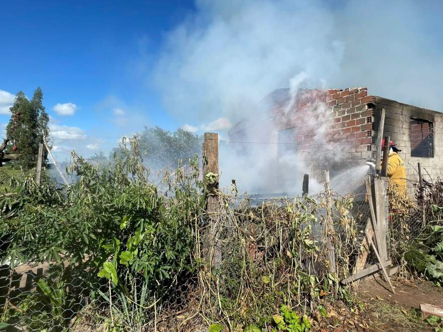 Foto: Bombeiros Voluntários de Candelária / Divulgação