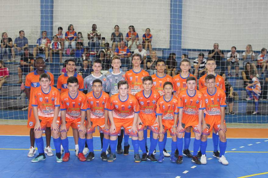 A equipe do Clube Atlético Candelariense
