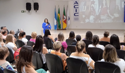 Palestra na ACIC busca estimular empoderamento e oratória