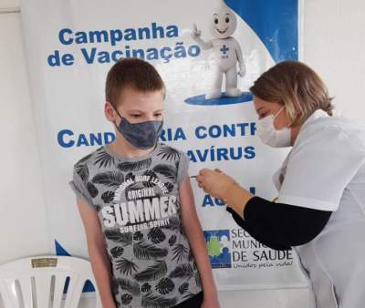 Mais de 56% da população de Candelária completou o esquema vacinal contra a covid-19