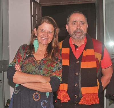 Lisete Gewher e Celestino Pires Gomes de Sá