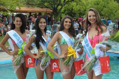 Paula, Andriele, Kauane e Mayara: a nova corte do Garota das Piscinas 