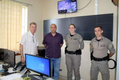 Prefeito em exercício visita Brigada Militar