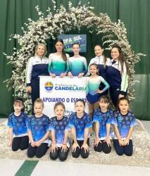 Candelarienses conquistam medalhas na 24ª Copa Sul de Patinação Artística
